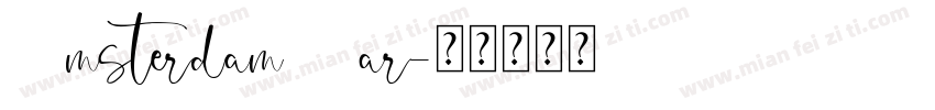 Amsterdam Var字体转换